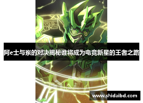 阿e士与岽的对决揭秘谁将成为电竞新星的王者之路